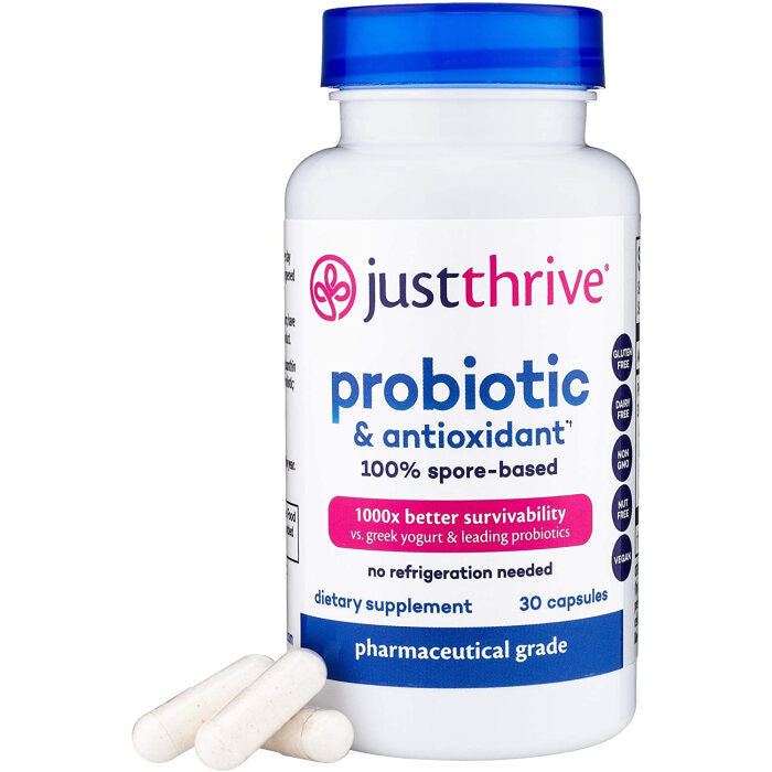 Just Thrive Probiotic and Antioxidant, 30 Capsules