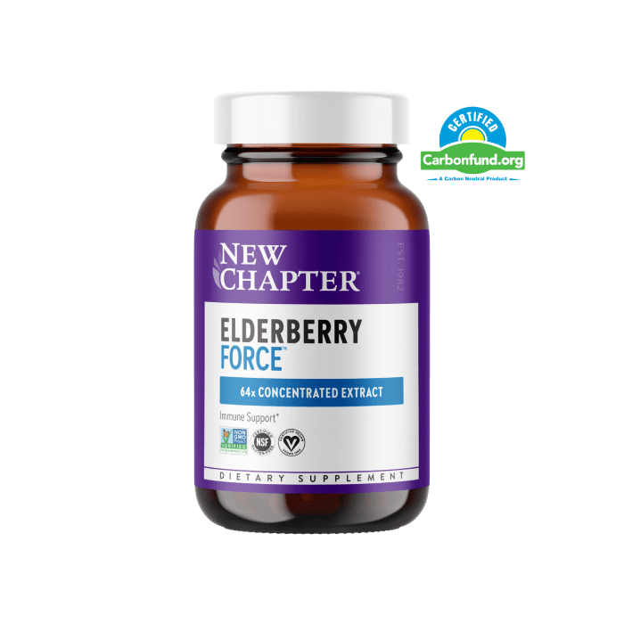 New Chapter Elderberry Force, 30 Capsules