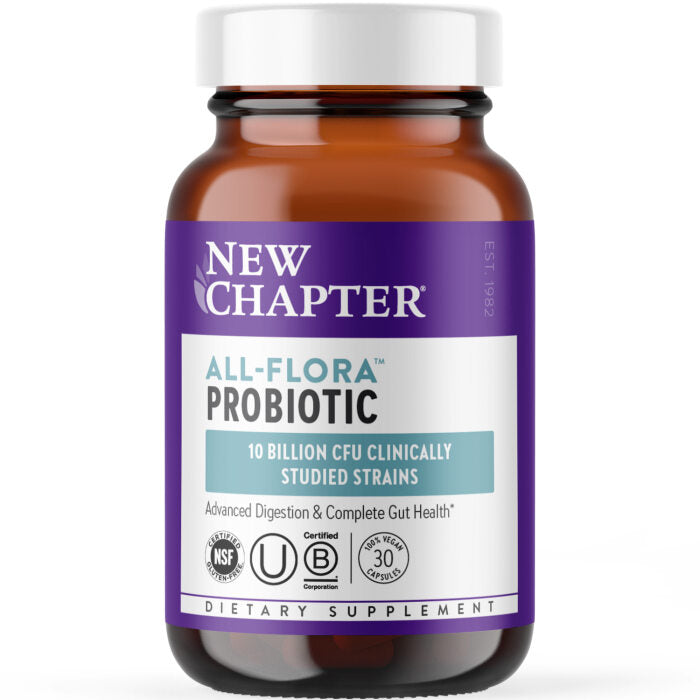 New Chapter Probiotic All-Flora, 30 Capsules