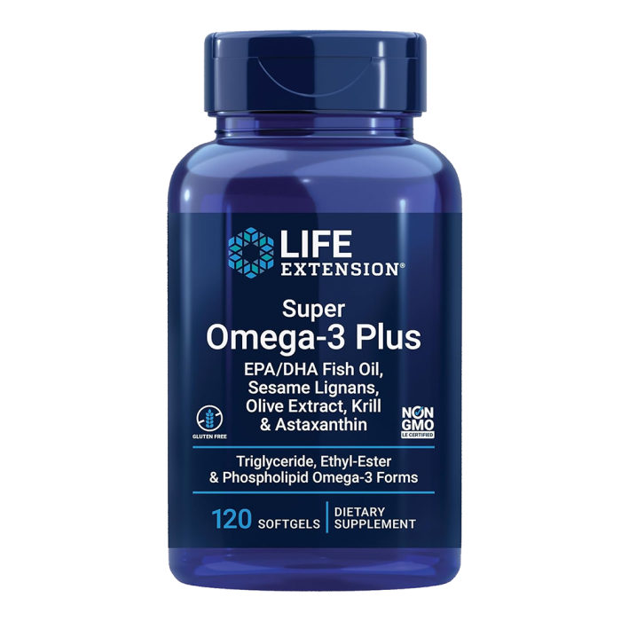 Life Extension Super Omega-3 Plus, 120 Softgels