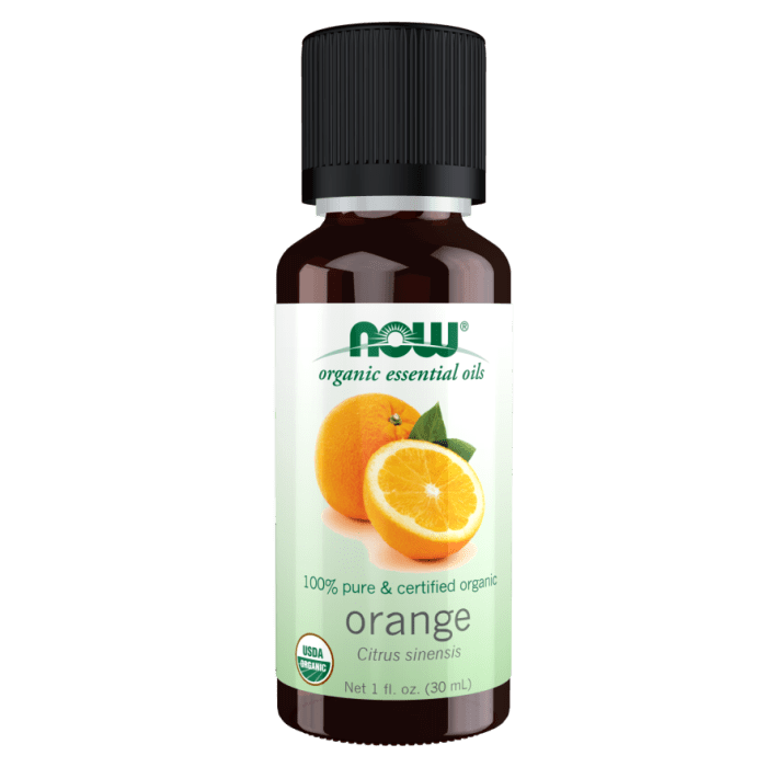 NOW Foods Orange Oil, Organic - 1 fl. oz.