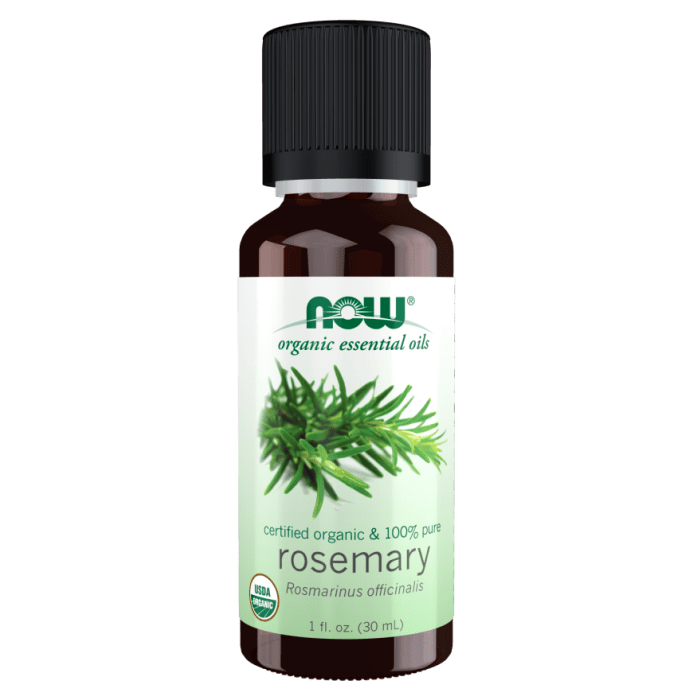 NOW Foods Rosemary Oil, Organic - 1 fl. oz.