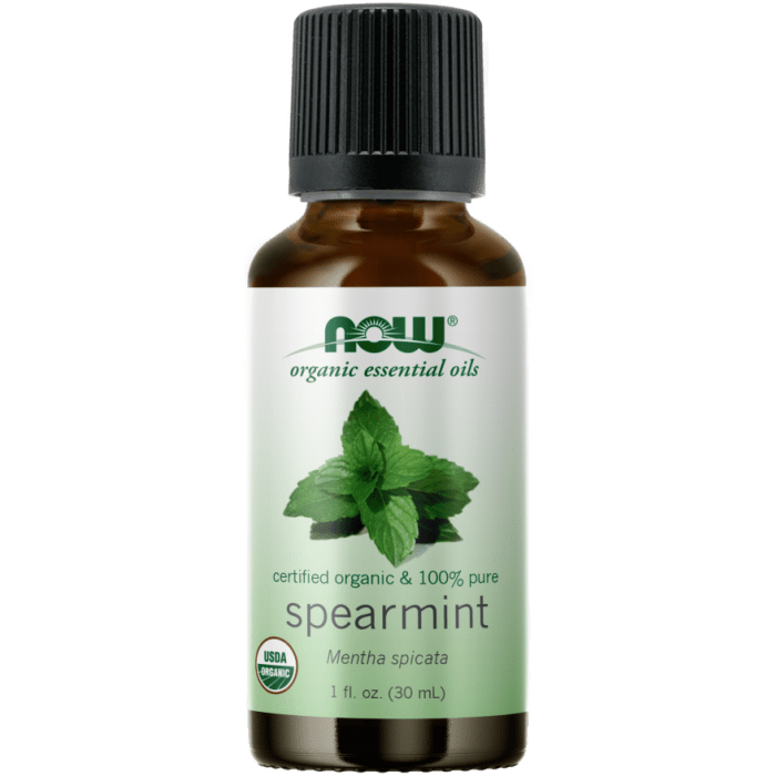 NOW Foods Spearmint Oil, Organic - 1 fl. oz.