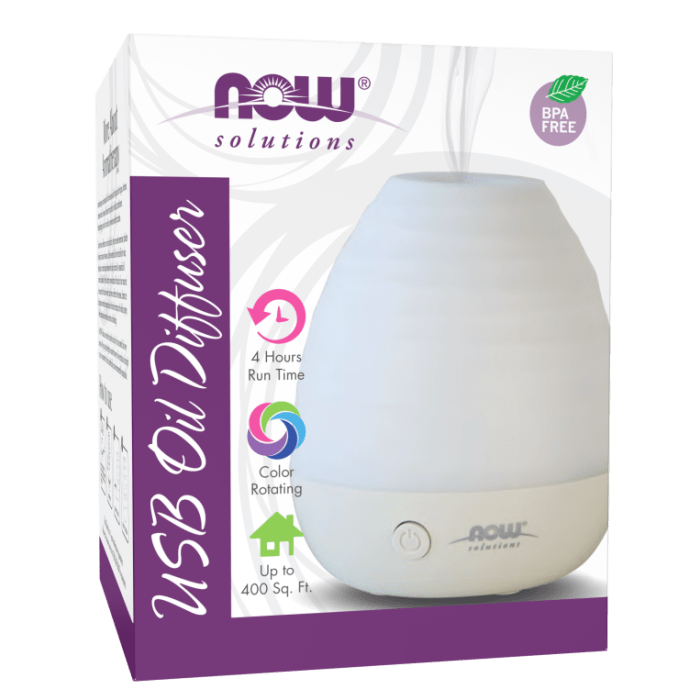 NOW Foods Ultrasonic USB Essential Oil Diffuser