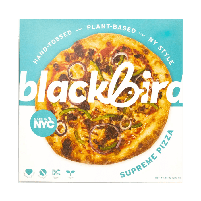 Blackbird Frozen Supreme Plant Based Pizza, 14oz.