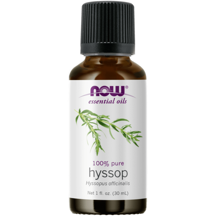 NOW Foods Hyssop Oil - 1 oz.