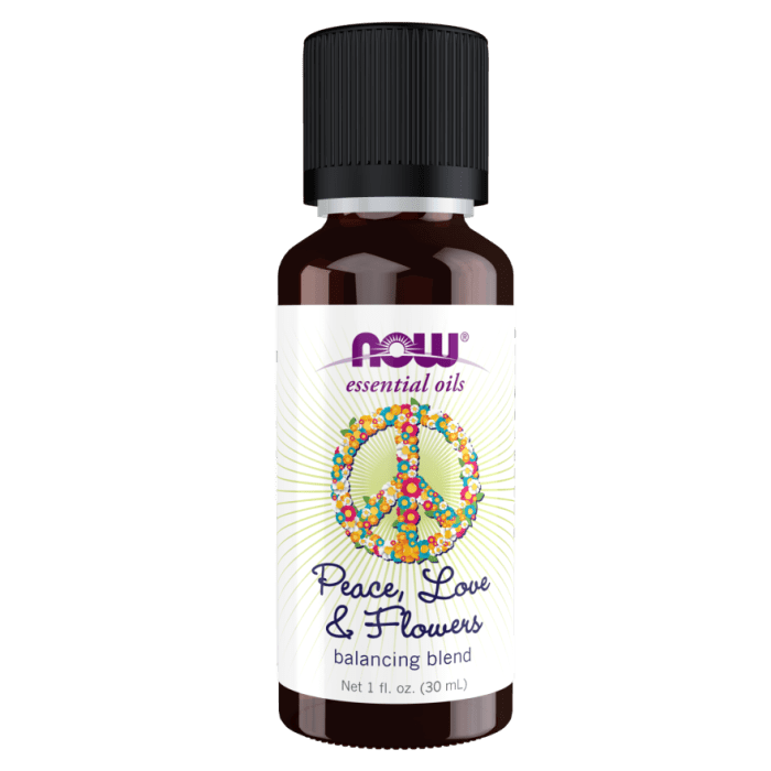 NOW Foods Peace, Love & Flowers Oil Blend - 1 fl. oz.