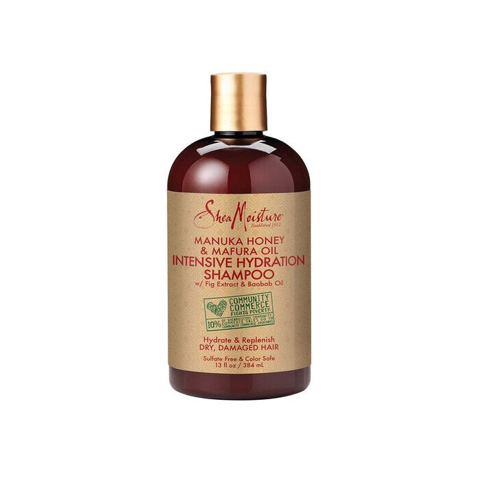 SheaMoisture Manuka Honey & Mafura Oil Intensive Hydration Shampoo, 13 fl. oz.