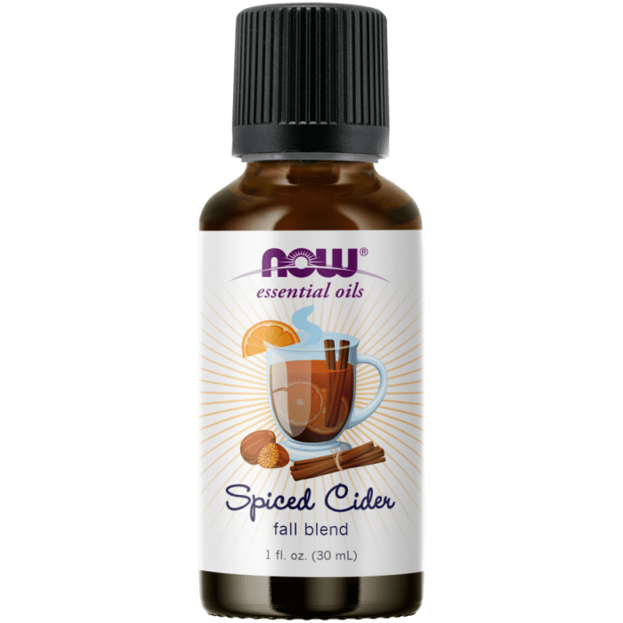 NOW Foods Spiced Cider Fall Oil Blend - 1 fl. oz.