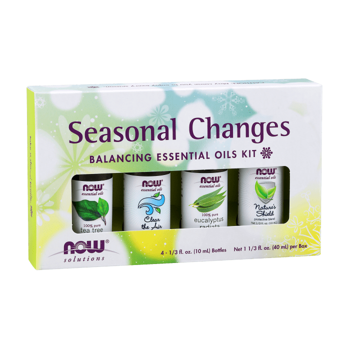 NOW Foods Seasonal Changes Balancing Oils Kit