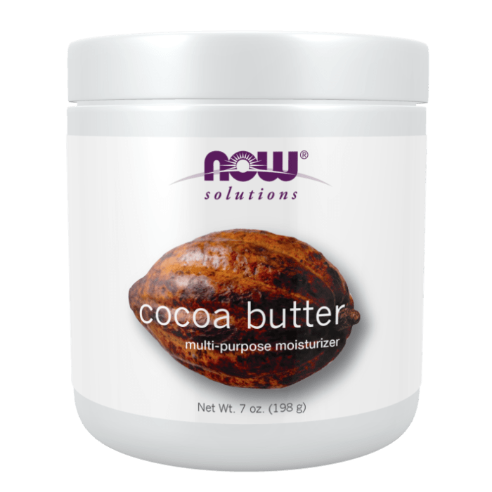 NOW Foods Cocoa Butter - 7 oz.