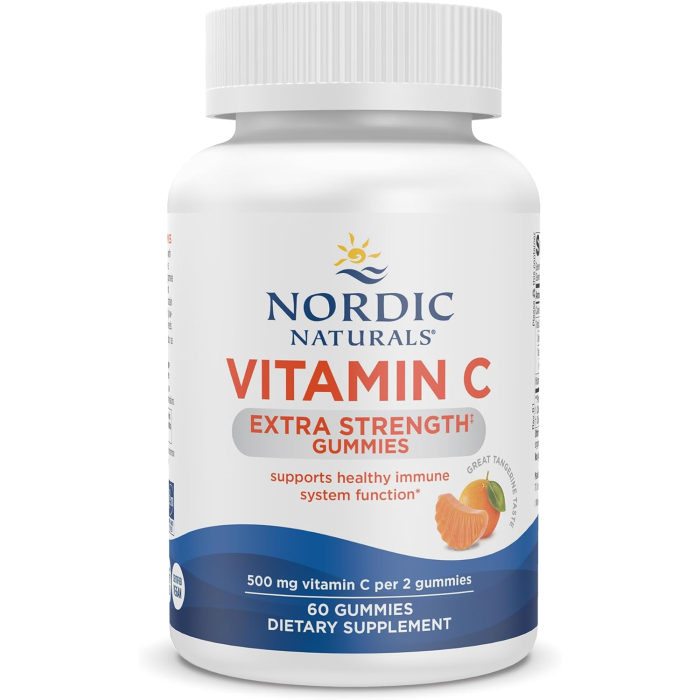 Nordic Naturals Vitamin C Extra Strength Gummies, 60 Gummies