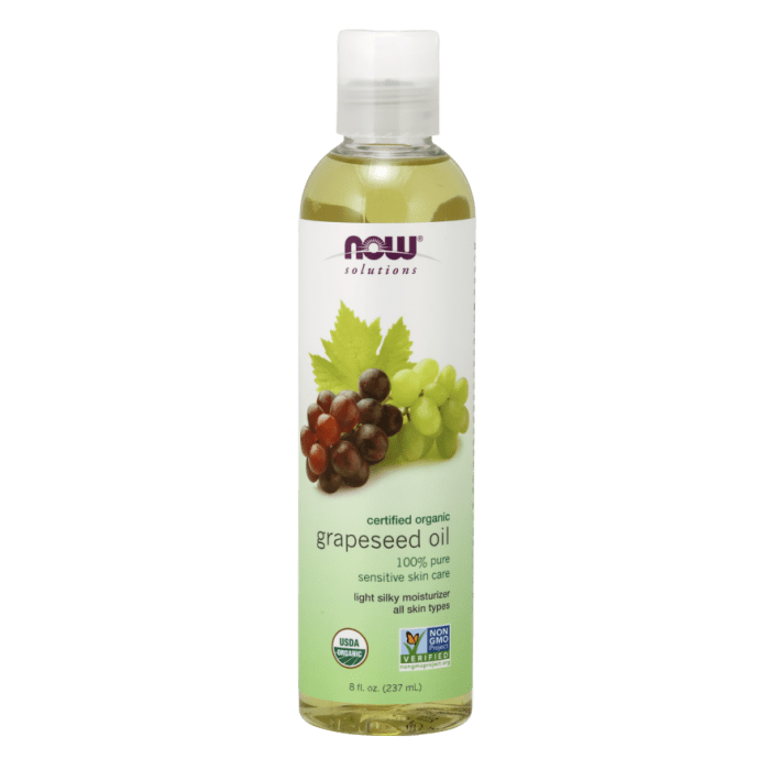 NOW Foods Grapeseed Oil, Organic - 8 fl. oz.