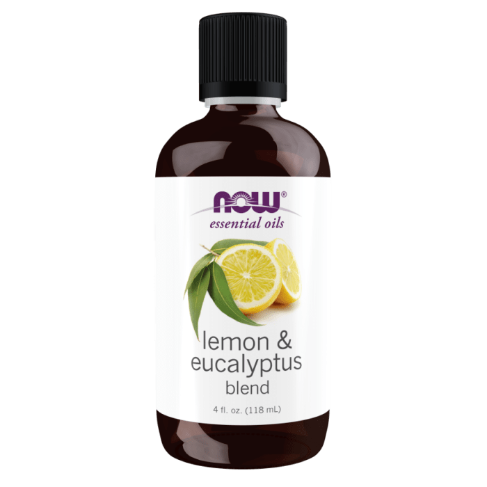 NOW Foods Lemon & Eucalyptus Oil Blend - 4 fl. oz.