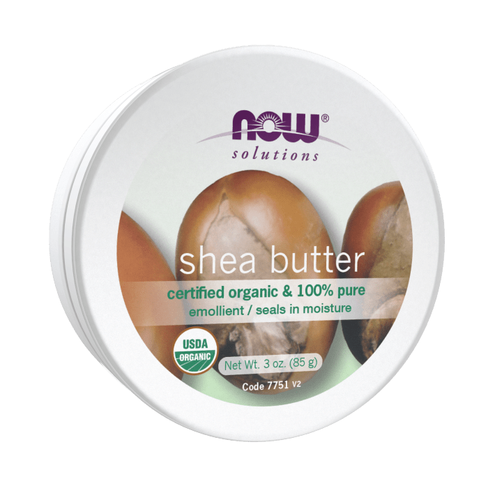 NOW Foods Shea Butter, Organic & Pure - 3 oz.