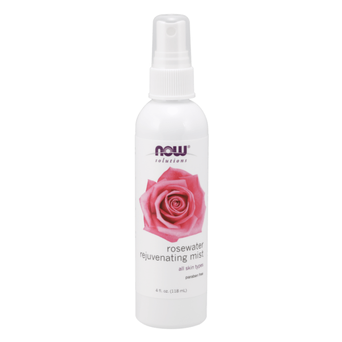 NOW Foods Rosewater Rejuvenating Mist - 4 fl. oz.