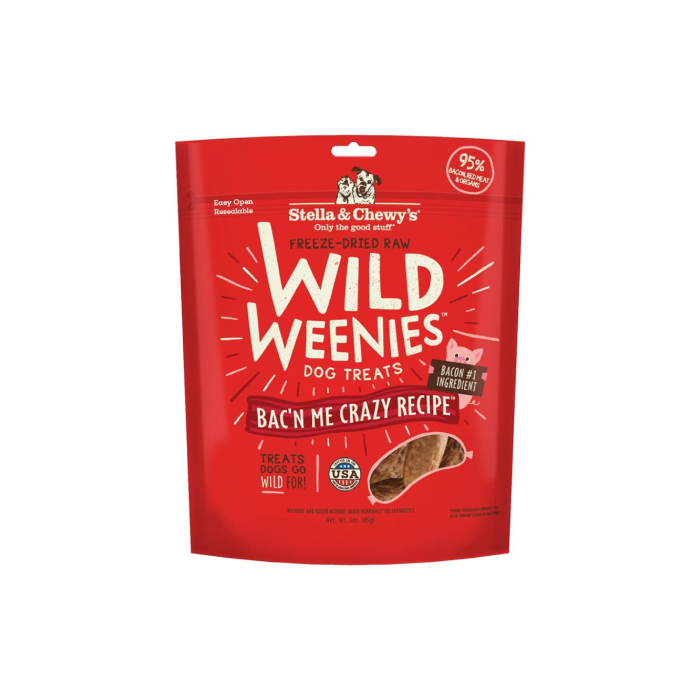 Stella & Chewy's Wild Weenies Bac’N Me Crazy Recipe, 3oz.