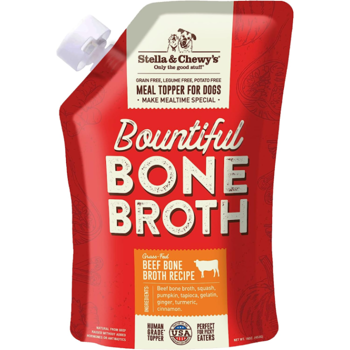 Stella & Chewy's Bone Broth Beef for Dogs, 16oz.