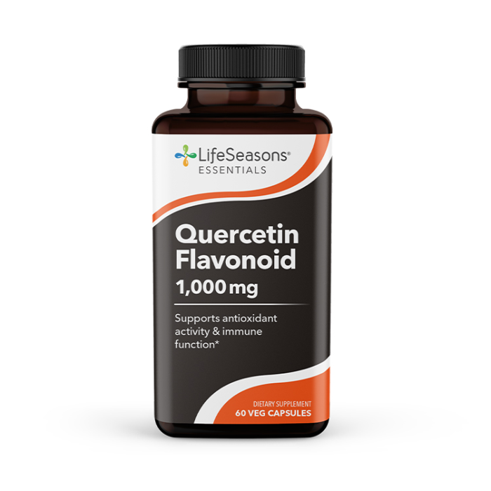 Life Seasons Quercetin Flavonoid 1000 mg, 60 Capsules