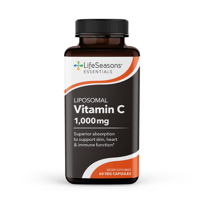 LifeSeasons Liposomal Vitamin C 1000mg , 60 Veg Capsules