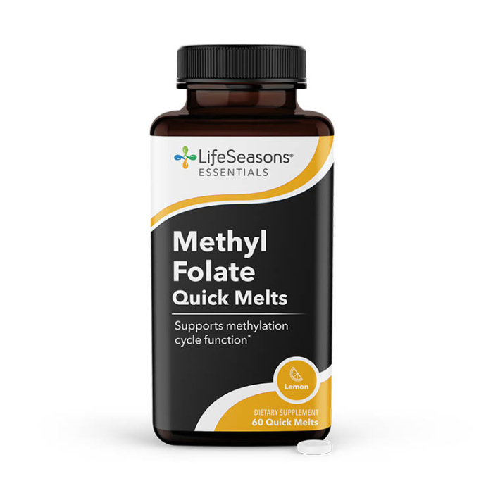 Lifeseasons Methyl Folate Quick Melts, 60 Count