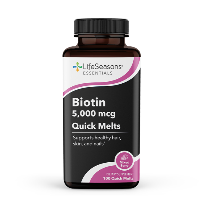 Lifeseasons Biotin Quick Melts, 100 Count