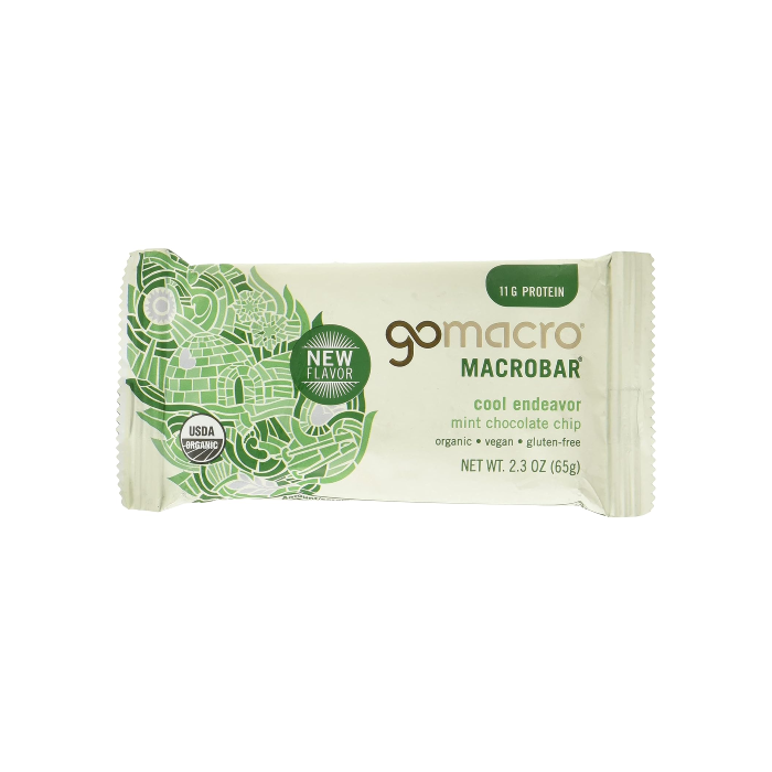 GoMacro Mint Chocolate Chip Protein Macrobar, 2.3oz