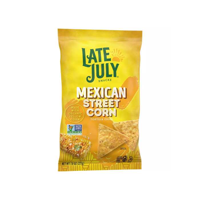 Late July Snacks Mexican Street Corn Tortilla Chips, 7.8oz