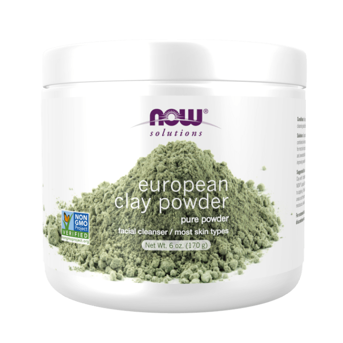 NOW Foods European Clay Powder - 6 oz.