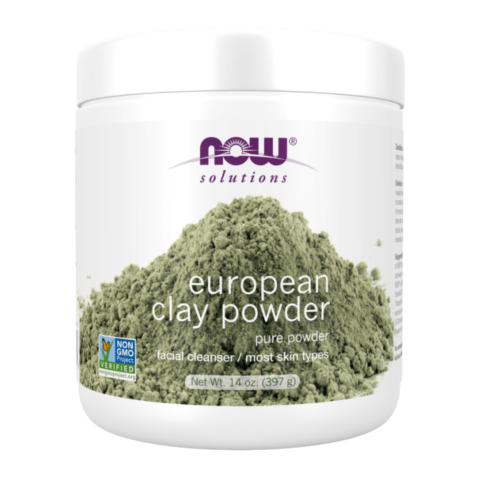 NOW Foods European Clay Powder - 14 oz.