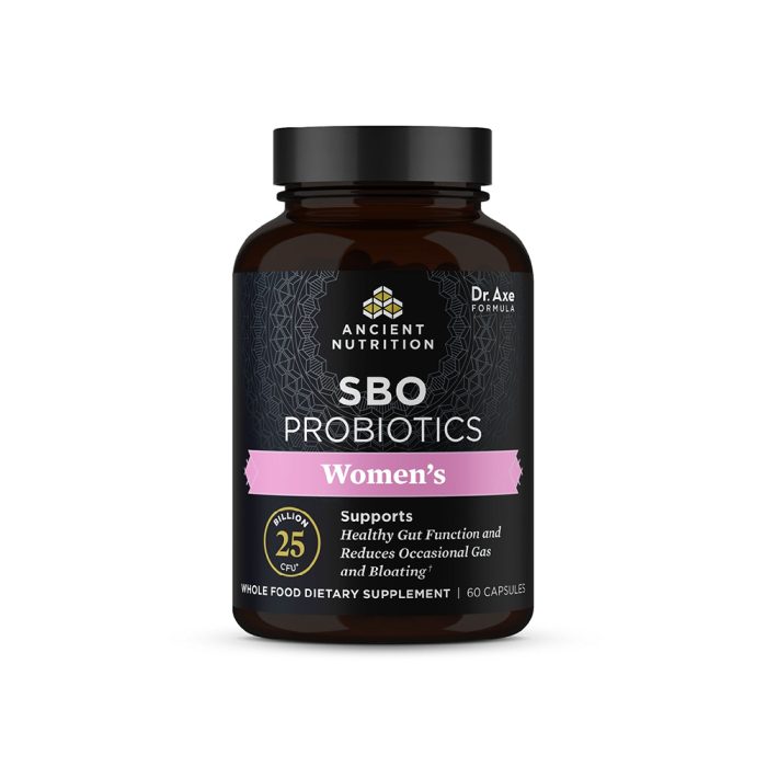 Ancient Nutrition SBO Probiotics Women’s Capsule, 60 Count