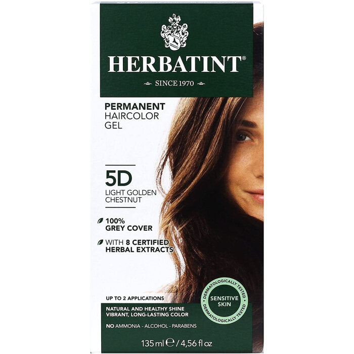 Herbatint Light Golden Chestnut 5D, 4.56 fl.oz.