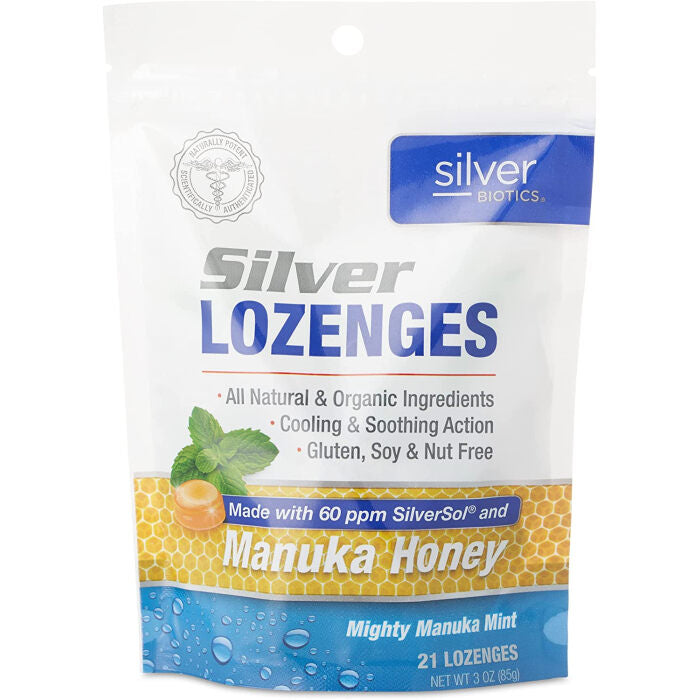 Silver Biotics Silver Lozenges, 21 Lozenges