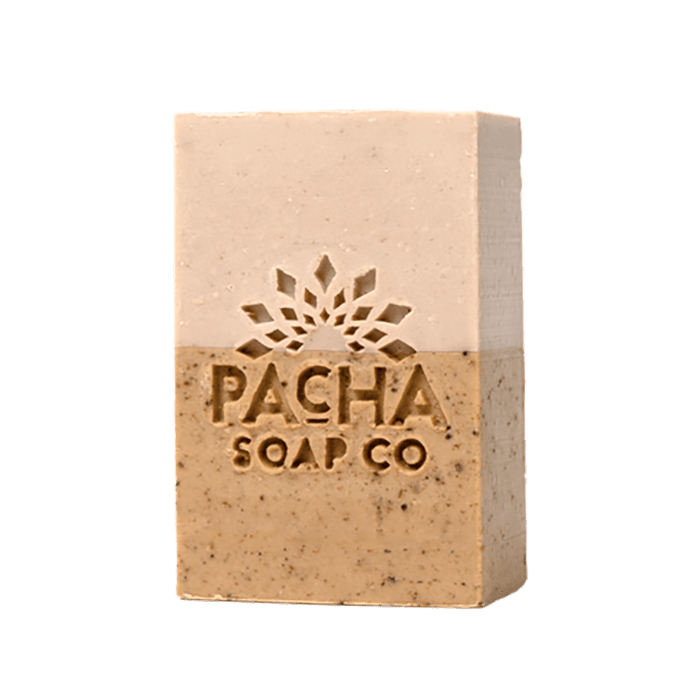 Pacha Soap Co. Banana and Oat Milk Bar Soap, 4oz.