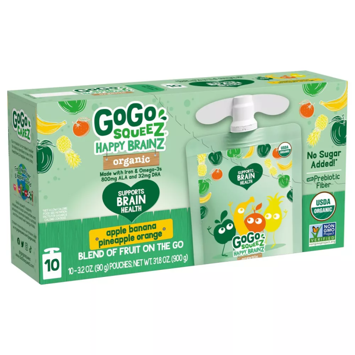 GoGo Squeez Happy BrainZ, 32oz.