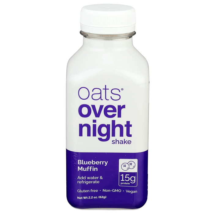 Oats Overnight Shake Blueberry Muffin, 2.2oz.