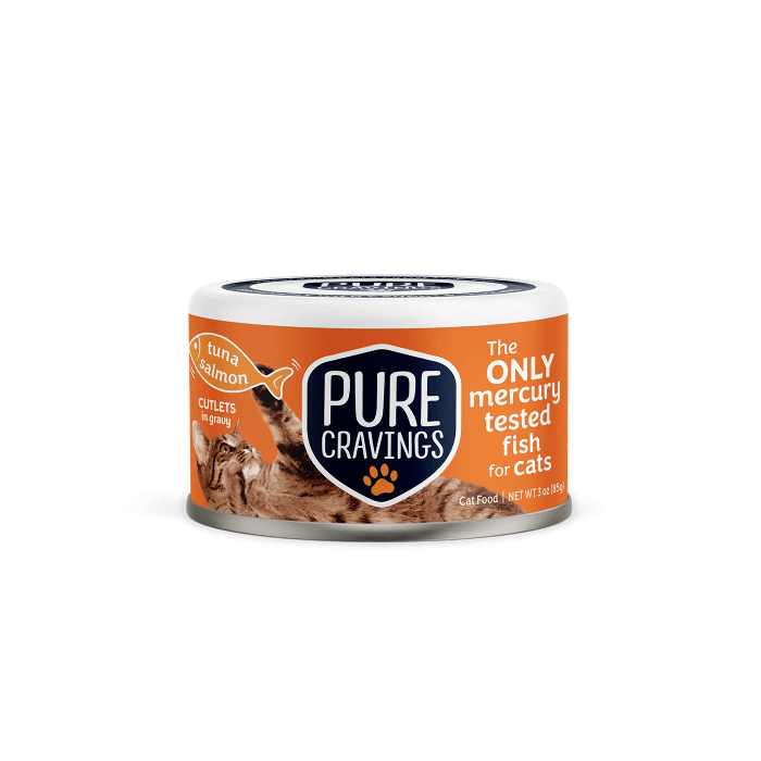 Pure Cravings Tuna & Salmon Cutlets Gravy, 3 oz.