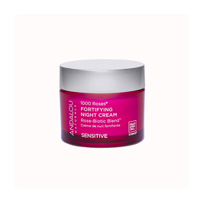 Andalou Naturals 1000 Roses Fortifying Night Cream, 1.7oz.