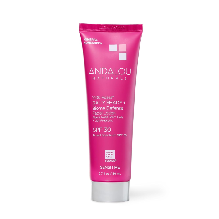 Andalou Naturals 1000 Roses Facial Lotion SPF 30, 2.7oz.