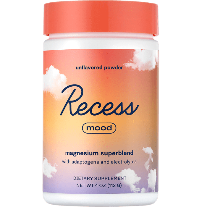 Recess Unflavored Mood Powder Tub, 4oz.