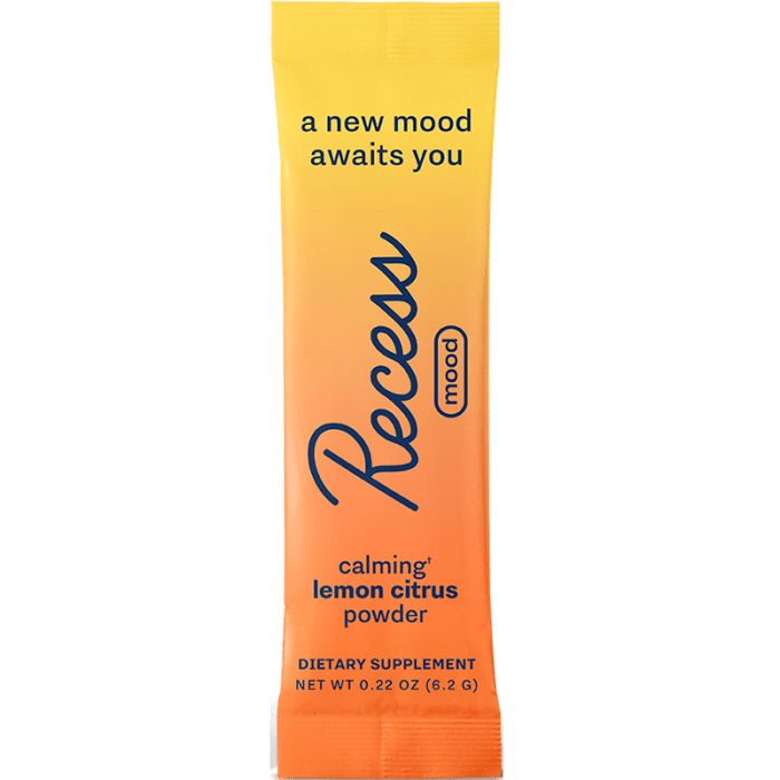 Recess Mood Power Packet Lemon Citrus, 0.22 oz.