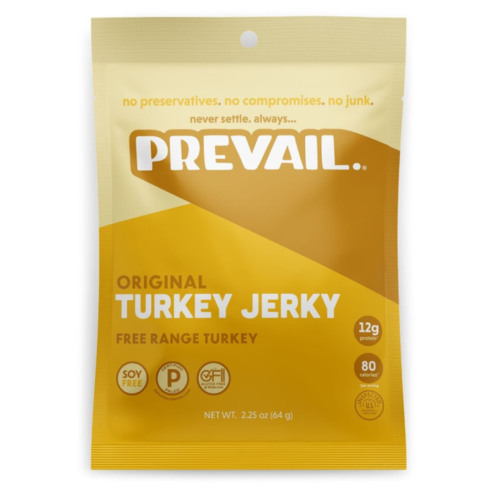 Prevail Original Turkey Jerky, 2.25oz.