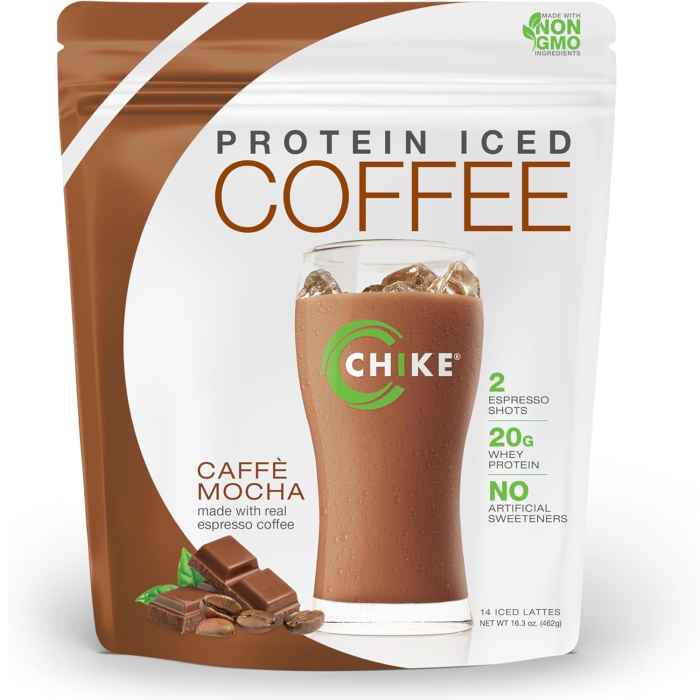 Chike Natural Caffè Mocha Protein Iced Coffee, 16.3oz.