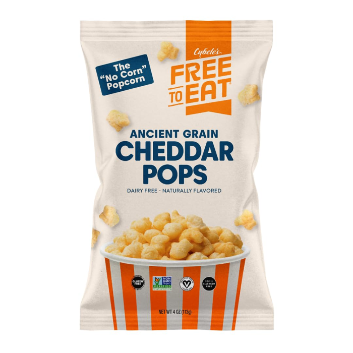 Cybele's Ancient Grain Cheddar Pops, 4oz.