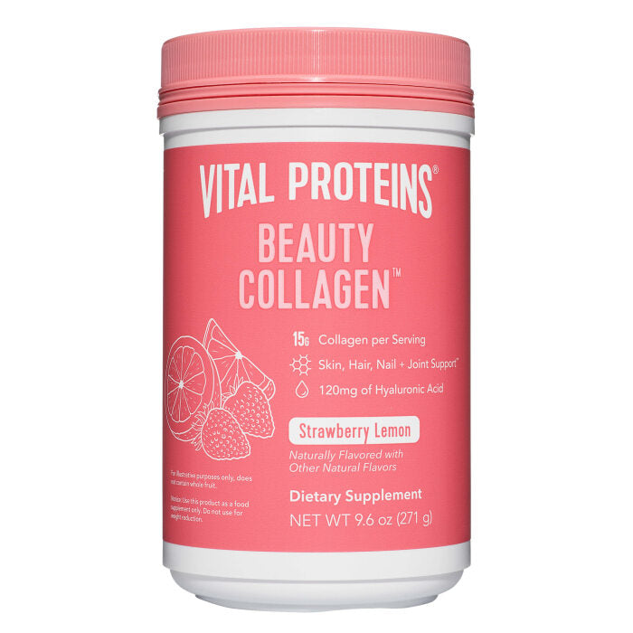 Vital Proteins Beauty Collagen, Strawberry Lemon, 11.5 oz.