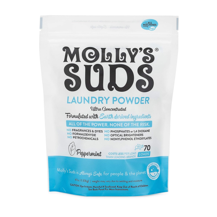 Molly's Suds Natural Laundry Powder, 70 Loads