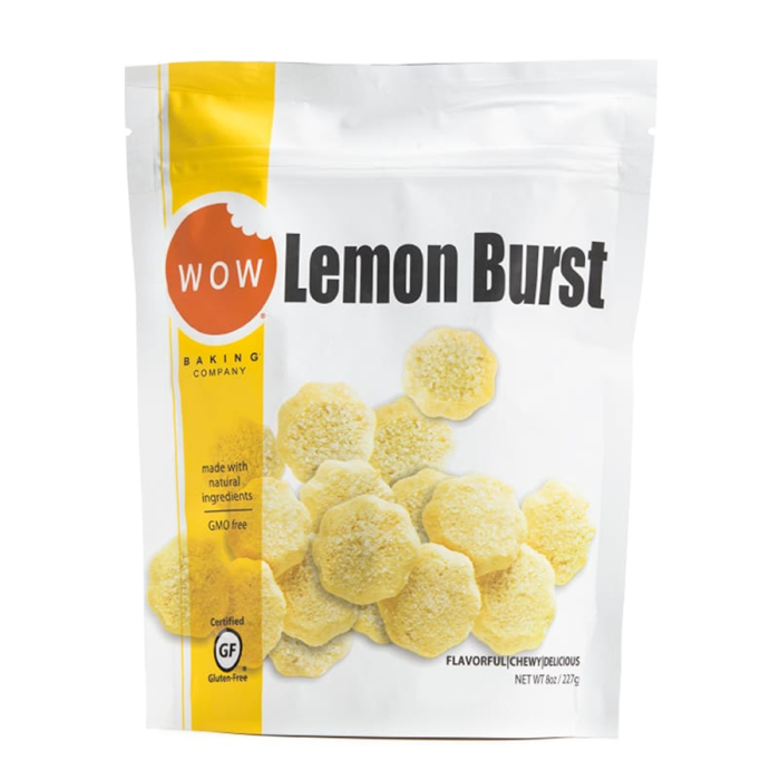 Wow Baking Lemon Burst Wheat & Gluten Free Cookies, 8oz.