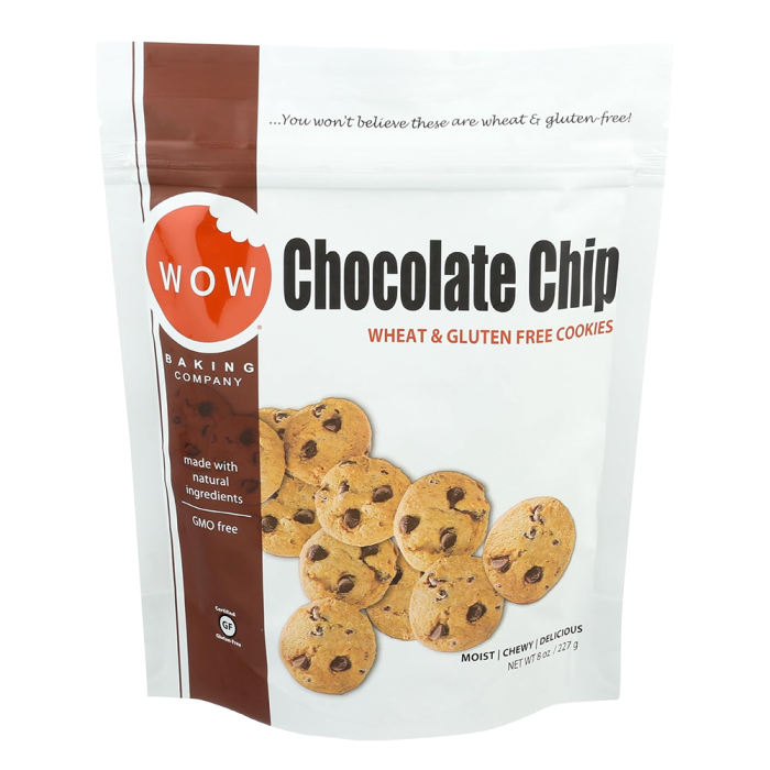 Wow Baking Gluten Free Chocolate Chip Cookies, 8oz.