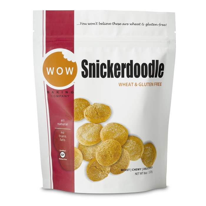 Wow Baking Snickerdoodle Wheat & Gluten Free Cookies, 8oz.