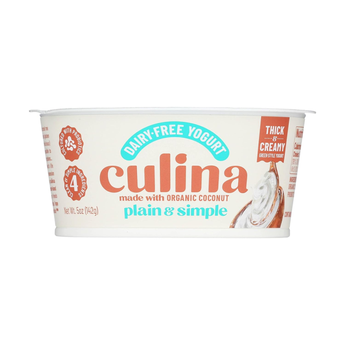 Culina Plain & Simple Coconut Yogurt, 5oz.